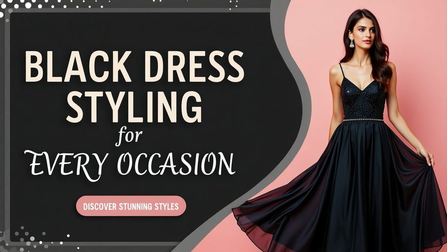 Black Dress Styling for Ethnic and Western Looks on Every Occasion